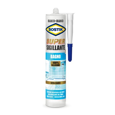 BOSTIK SUPER SIGILLANTE BAGNO 300 ML CARTUCCIA