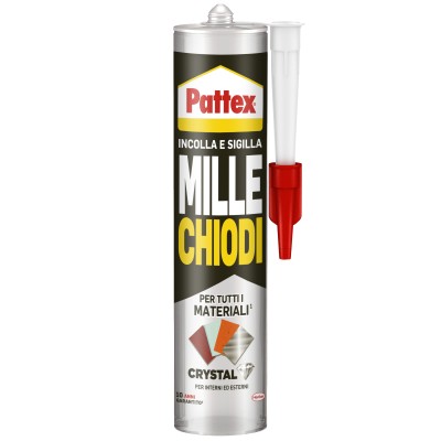 PATTEX MILLECHIODI CRYSTAL CARTUCCIA 290 G