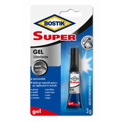 BOSTIK SUPER GEL ISTANTANEO 3 G BLISTER