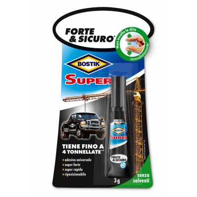 BOSTIK SUPER FORTE  SICURO 3 G BLISTER