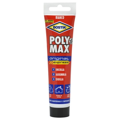 BOSTIK POLYMAX ORIGINAL 165 G BIANCO TUBO