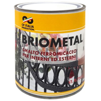 SMALTO MICACEO GROSSO BRIOMETAL GRIGIO SC 0,750