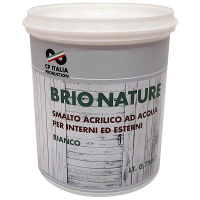 SMALTO ALLACQUA BRIO NATURE BIANCO SAT 0,750