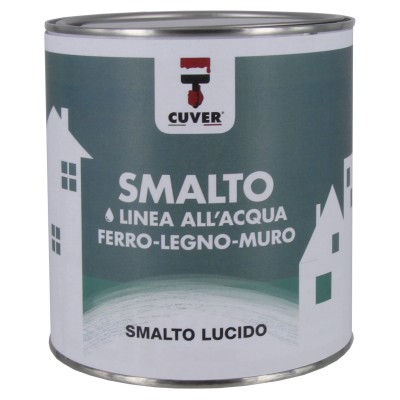 SMALTO LUCIDO ALLACQUA CUVER 0,75 L BIANCO