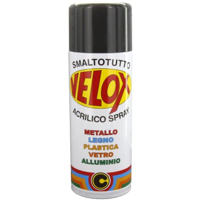 VELOX SPRAY ACRILICO GRIGIO ANTRACITE RAL7016