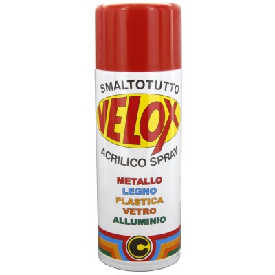 VELOX SPRAY ACRILICO ROSSO FUOCO RAL 3000