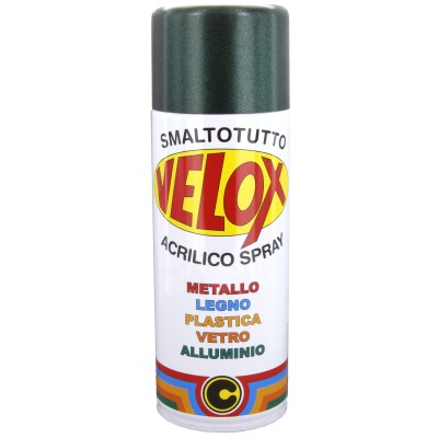 VELOX SPRAY METALLIZZATO VERDE B162