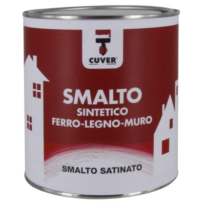 SMALTO CUVER 0,750 L SATINATO BIANCO