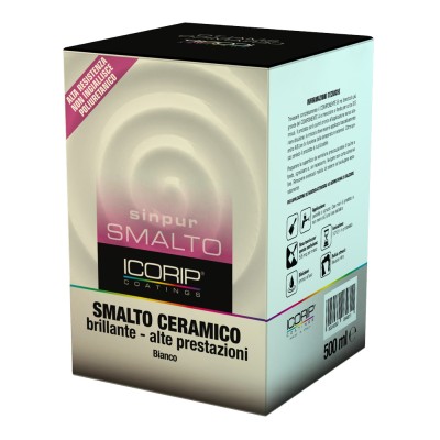 SMALTO CERAMICO SINPUR 0,500 L BIANCO