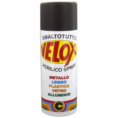 VELOX SPRAY NITRO NERO OPACO N.125