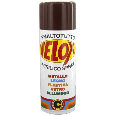 VELOX SPRAY ACRILICO MARRONE CIOCCOL RAL 8017