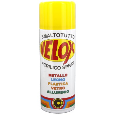 VELOX SPRAY ACRILICO GIALLO NAVONE RAL 1021