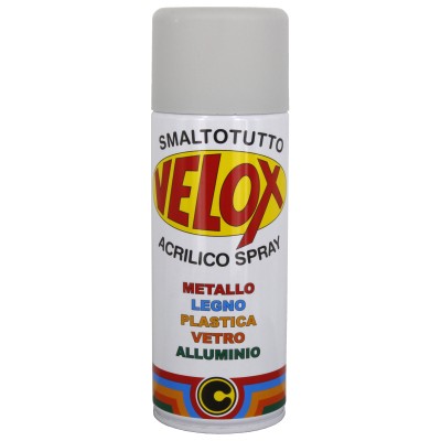 VELOX SPRAY ACRILICO GRIGIO CHIARO OPACO