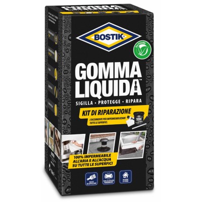 BOSTIK GOMMA LIQUIDA KIT DI RIPARAZIONE