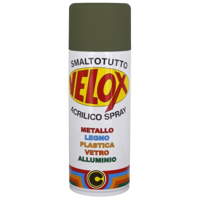 VELOX SPRAY ACRILICO VERDE MILIT. OP/SC RAL 6003