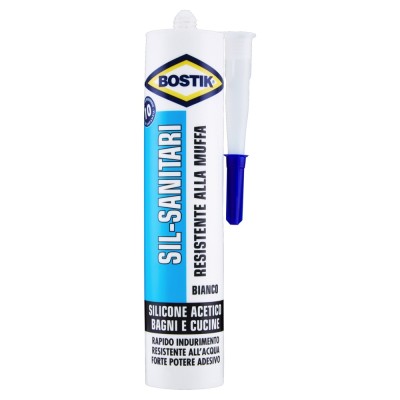 BOSTIK SIL-SANITARI RESISTENTE MUFFA 280 ML BIANCO