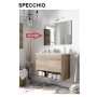 ZZ-SPECCHIO X KIT MOBILE BAGNO DAKOTA 2A CM.80X45X64H ROVERE