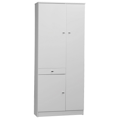 MOBILE 3 ANTE +1 CASSETTO 77X34X183 BIANCO LACC. 323TL