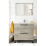 KIT MOBILE BAGNO ATHENA 2 CASSETTI 80 ROVERE ALASKA