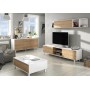 KIT CREDENZA 3 ANTE ZAIKEN 154X41XH75 CM BIANCO ROV