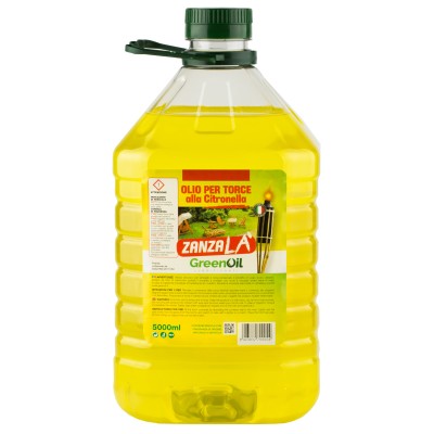 OLIO PER LAMPADE E TORCE ALLA CITRONELLA 5 L