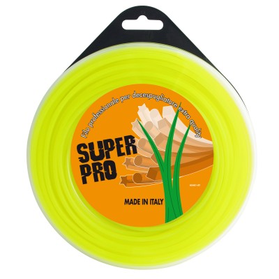 FILO NYLON PROFESSIONAL TONDO D 2,4MMX90M VERDE