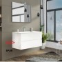 ZZ-BASE X MOBILE BAGNO NEW SPLASH CM.105 B.