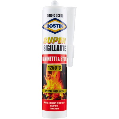 BOSTIK MASTICE CAMINETTI E STUFE 530 G CARTUCCIA