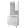 MOBILE BAGNO EVA  85 COMPLETO BIANCO