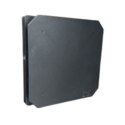 ASPIRATORE ELETTRICO LUX301  A MURO D 80 MM NERO