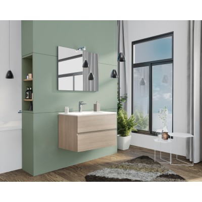 MOBILE BAGNO NEW SPLASH  80 SOSP. ROVERE GRIGIO