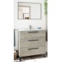 KIT MOBILE BAGNO ATHENA 3 CASSETTI 80 ROVERE ALASKA