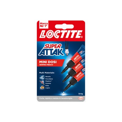 ADESIVO SUPER ATTAK MINITRIO LIQUIDO 3X1 G