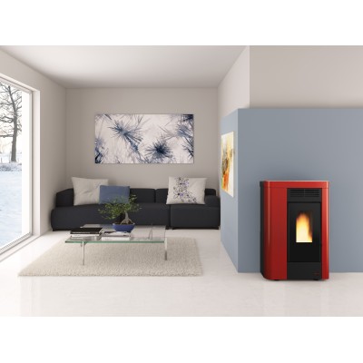 STUFA PELLET CANALIZ SLIM 9 KW ANNABELLA ADEVO TORTORA