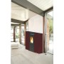 STUFA PELLET CANALIZ SLIM 9KW KING 10C BORDEAUX