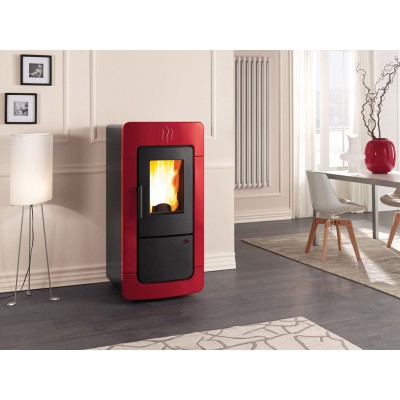 STUFA PELLET 30 KW DIADEMA ACS IDRO BORDEAUX