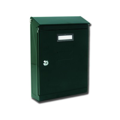 CASSETTA POSTALE EVOLUZIONE ACC 22X7,5X32 CM VERDE