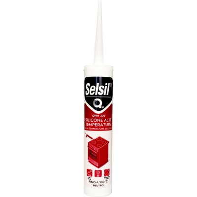 SELSIL SILICONE ALTE TEMPERATURE SHT-300 ROSSO 310 ML