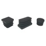 PUNTALE ALETTATO RETTANGOL 20X30 MM PLAST NERO*