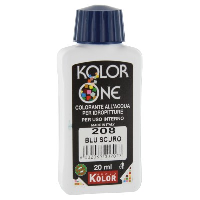 COLORANTE KOLOR ONE 20 ML BLU SCURO 208