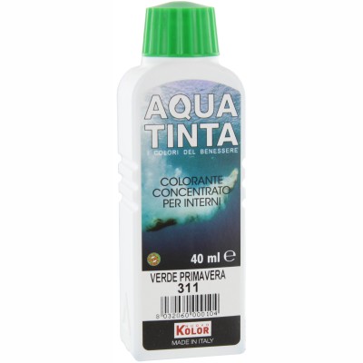 AQUATINTA PER INTERNI 40 ML VERDE PRIMAVERA 311