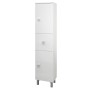 COLONNA BAGNO EVA 2 ANTE + 1 CASSETTO 148 BIANCO