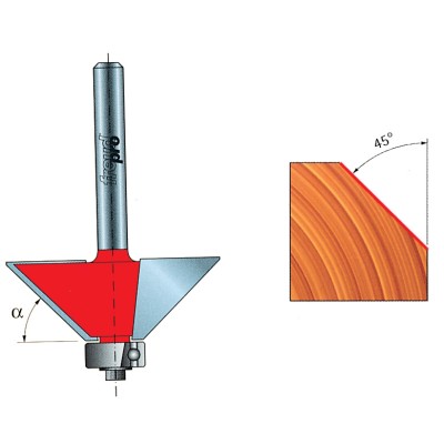 FRESA WIDIA PER SMUSSARE 40-10606  45 GRADI