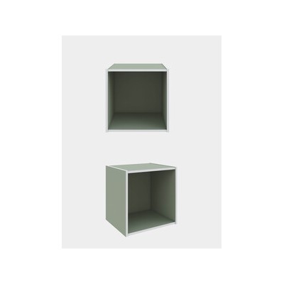 CUBO VERDE CM 35X35X29