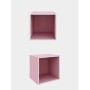 CUBO 35X35X29 CM ROSA