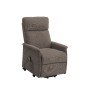 POLTRONA RECLINER RELAX ALZAPERSONA TESS.MARRONE