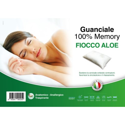 GUANCIALE FIOCCO DI MEMORY ALOE