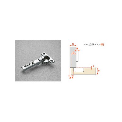 SALICE CERNIERA MINI C6A7C99 COLLO BASSO 0