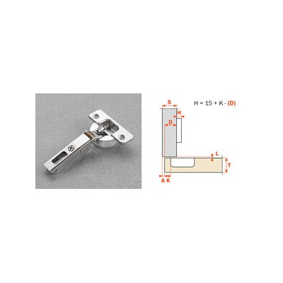 SALICE CERNIERA AMMORTIZZATA C7A6AE9 COLLO 0