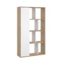 KIT LIBRERIA MAZE 89X30X157 QUERCIA/BIANCO L.